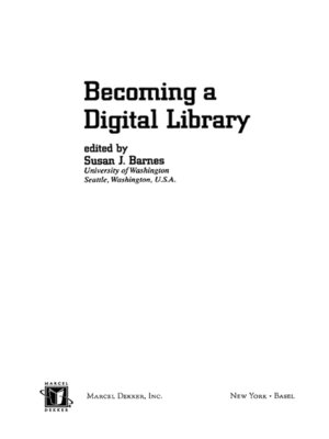 cover image of Becoming a Digital Library
